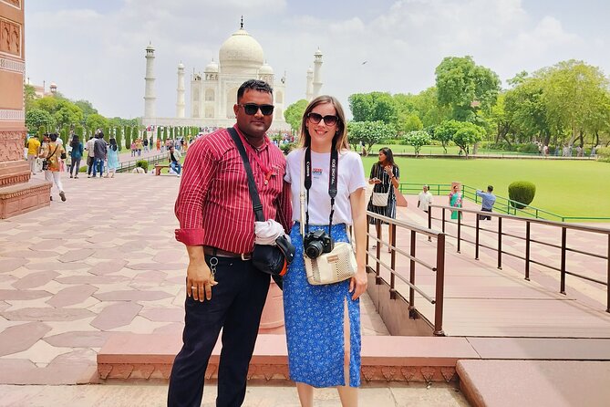 Taj Mahal Private Day Tour from Delhi by Express Train with Lunch - Agra Cantonment meeting point and the straight shot to the Taj