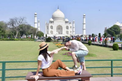 Taj Mahal with Professional Photoshoot