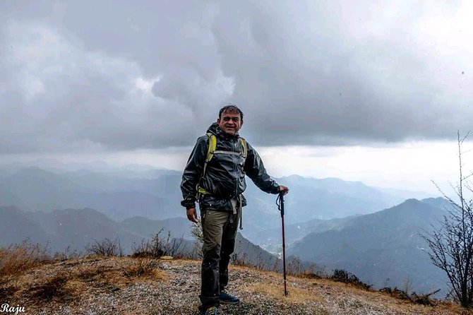 Top Tibba Trek - Mussoorie - The ascent through forest toward Top Tibba’s high point