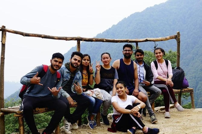 Triund Trek - Day 2: Breakfast at camp, then the trek down toward Dharamkot