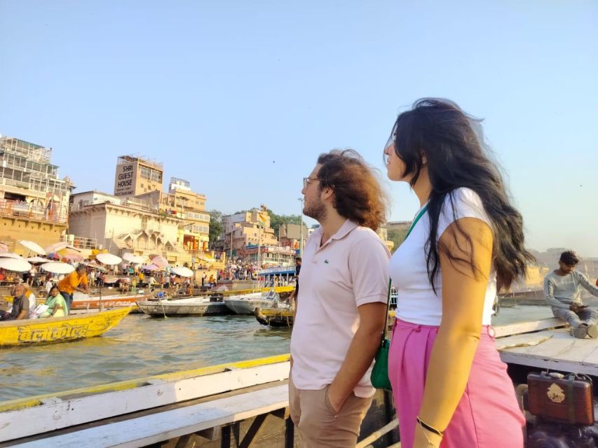 Varanasi : Full Day City Highlights Day Tour & Ganges Cruise - Durga Kund Mandir and a Real Sense of Craft