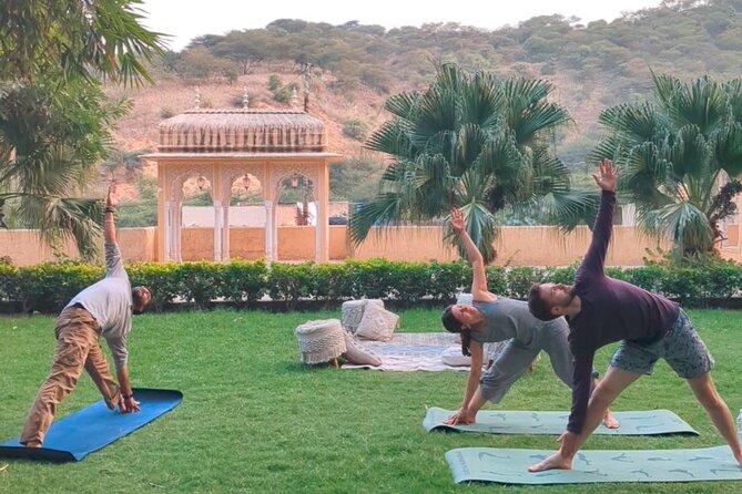 Yoga in Jaipur with Amit (Yogi on Travel) - The yoga class: stretching, breath, and meditation for real-life bodies